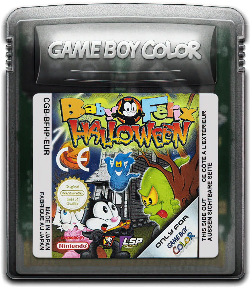 Лицензионный картридж Baby Felix - Halloween для Game Boy Color